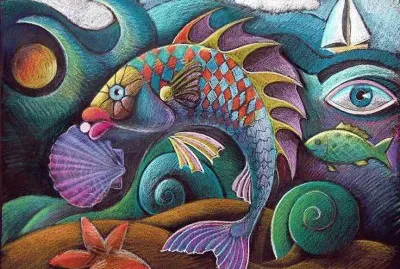 Fancy Fish by Karin Zeller