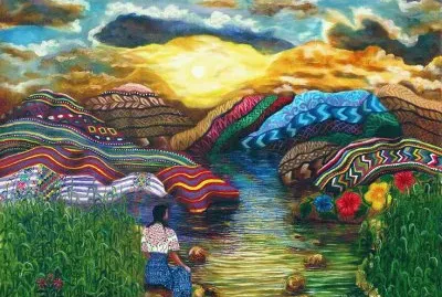 Guatemala Song to Nature by Poula Nicho Cumes