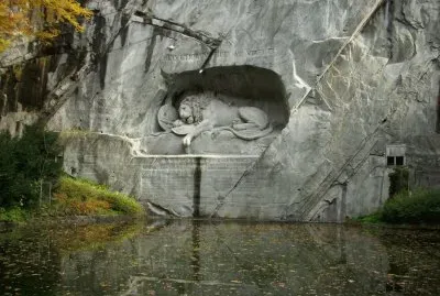 Leone morente - Bern