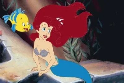 Ariel And Flounder