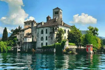 Isola san Giulio Italy jigsaw puzzle