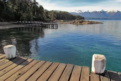 Lago Nahuel Huapi. Patagonia argentina jigsaw puzzle
