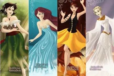 SnowWhite Ariel Belle Cinderella