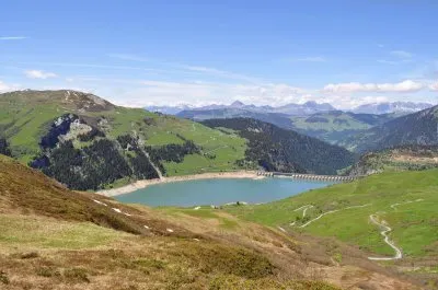 Lake of Roselend (Fr) jigsaw puzzle
