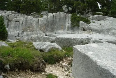 Antique carriÃ¨re romaine (Vercors-Fr) jigsaw puzzle