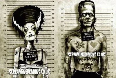 Frankenstein And Bride jigsaw puzzle
