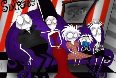 Simpsons A Tim Burton