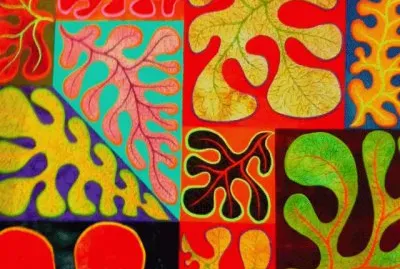 פאזל של Hawaiian Appleque