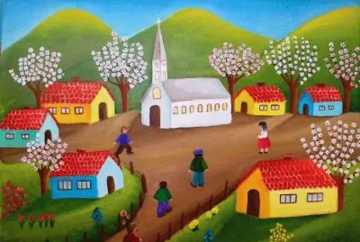 Small Village by Doina Marita Hlinka