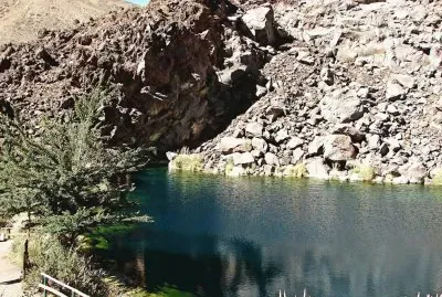 Laguna de la NiÃ±a Encantada. Mendoza. Argentina