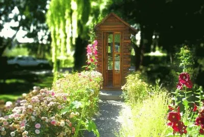 Cabina telefÃ³nica en Gaiman. Chubut. Argentina