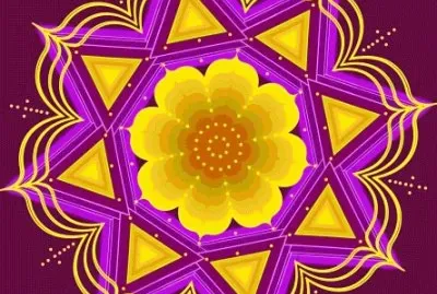 Star Flower Mandala
