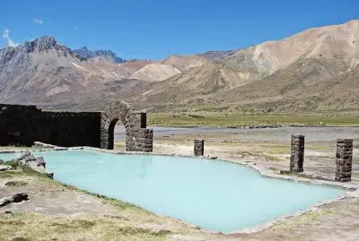 Termas El Sosneado. Mendoza. Argentina