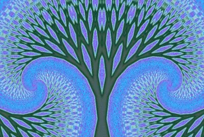 פאזל של Oak Tree fractal