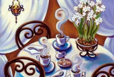 Coffee time by Tracy Turner