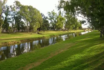 Arroyo en Pergamino. Buenos Aires. Argentina