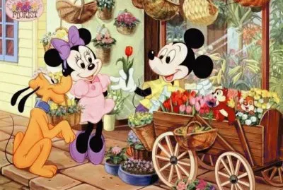 mickey e minie jigsaw puzzle