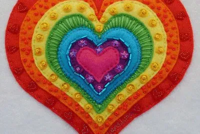 Rainbow Heart