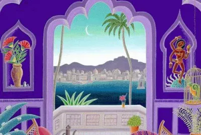 Jaipur Lake Pavillion by Thomas McKnight jigsaw puzzle