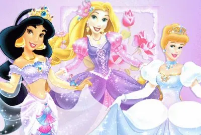 Jasmine Rapunzel Cinderella