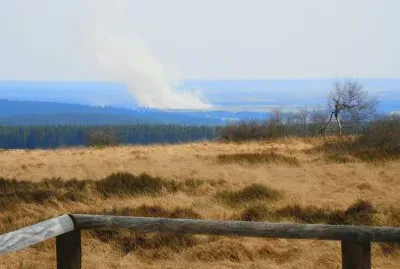 Feu dans les Fagnes (East Belgium)