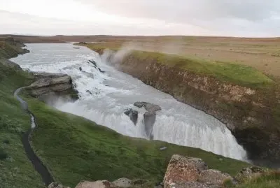 Cascadas de Oro. Islandia