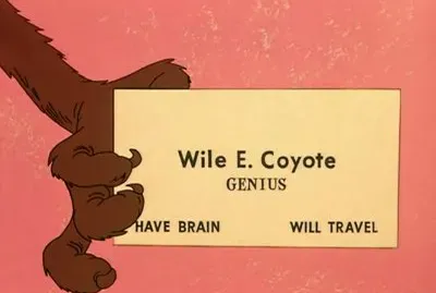 Wile E. Coyote jigsaw puzzle