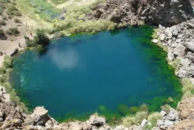 Laguna de la NiÃ±a Encantada. Mendoza. Argentina jigsaw puzzle