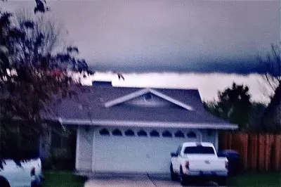 wall cloud with funnel, Redding CA jigsaw puzzle