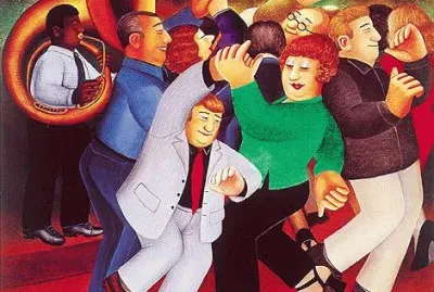 Jiving to Jazz by Beryl Cook