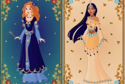 Merida Pocahontas jigsaw puzzle