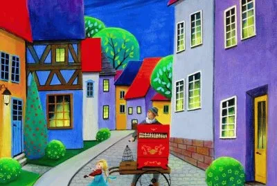 Music in the Street by Iwona Lifsches jigsaw puzzle