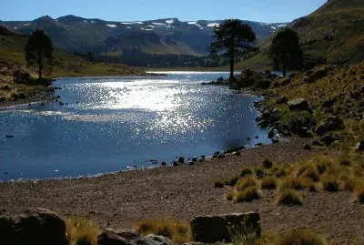Laguna de HualcupÃ©n. NeuquÃ©n. Argentina