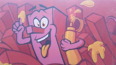 פאזל של Wall paint, St.Petersburg