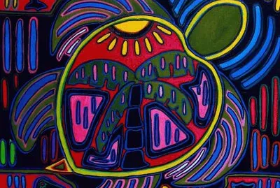 Palm Turtle Mola jigsaw puzzle