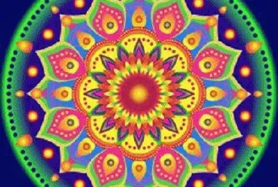 פאזל של mandalas