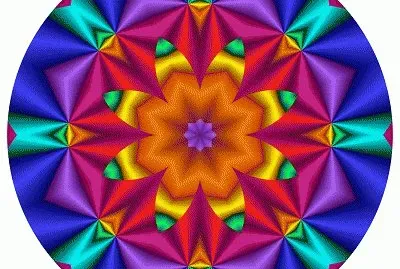 פאזל של mandalas