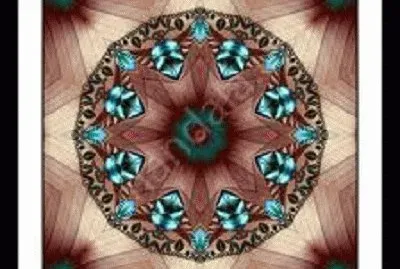 פאזל של mandalas