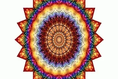 פאזל של mandalas