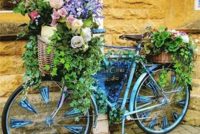 macetero de bicicleta