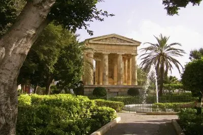 Park in Valletta - Malta