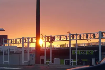 Sonnenaufgang - Calais