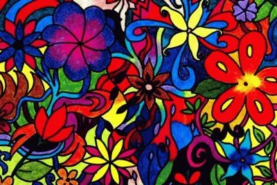 Flowerful art by Militao dos Santos