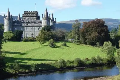 Castillo Inveraray. Escocia jigsaw puzzle