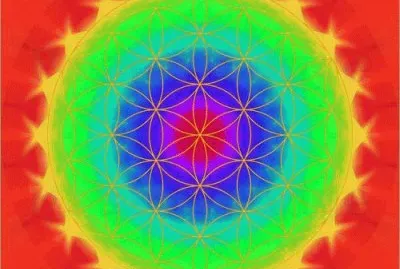 פאזל של Rainbow Mandala