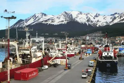פאזל של Ushuaia. Tierra del Fuego. Argentina