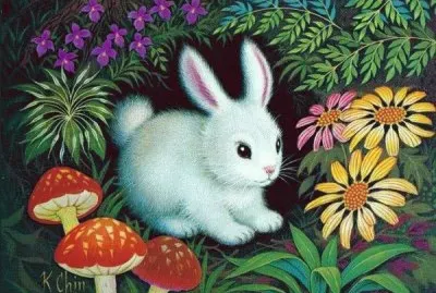 Little Rabit by K Chin jigsaw puzzle