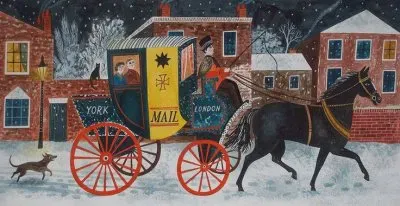 Post Coach jigsaw puzzle