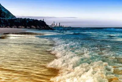 Playa Tallebudgera. Australia