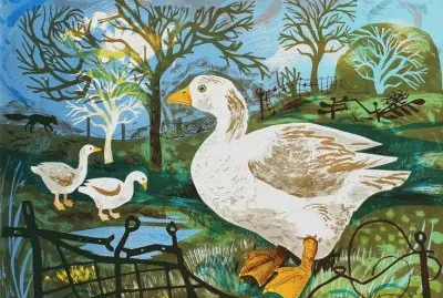 Orchad Goose by Mark Hearld jigsaw puzzle